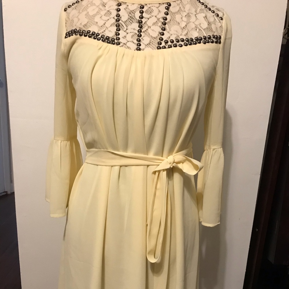 NWT Cream Dress